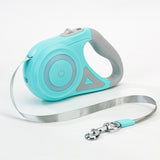 Retractable Dog Leash with LED Light – Automatic Pet Leash & Collar for Small & Medium Dogs