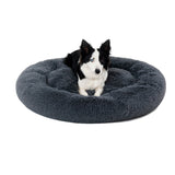 Calming Fluffy Donut Dog Bed