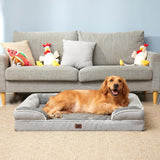 Orthopedic Memory Foam Dog Bed with Waterproof Cover