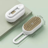 3-in-1 Electric Pet Steam Brush – Self-Cleaning Grooming & Deshedding Comb for Cats & Dogs