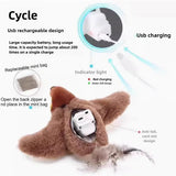 Interactive Flapping Bird Toy – Motion-Activated Plush for Dogs & Cats with Dual Sound Effects