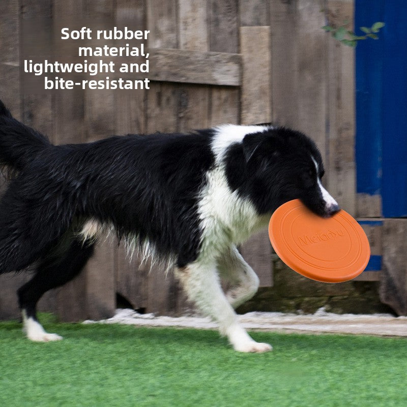 Soft Floating Dog Frisbee ? Durable Fetch Toy for Water, Outdoor Play & Active Exercise