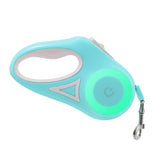 Retractable Dog Leash with LED Light – Automatic Pet Leash & Collar for Small & Medium Dogs