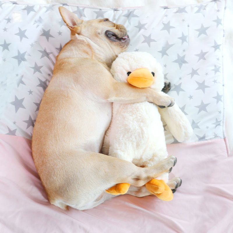 Interactive Plush Goose Dog Toy Set